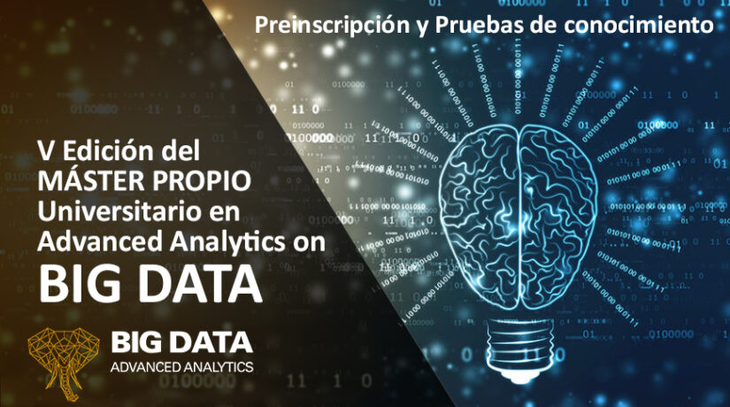 Pruebas de Nivel para la V Edición del Máster en Advanced Analytics on Big Data de la Universidad de Málaga